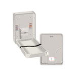 9015 Baby Changing Station, Vertical – Plastic, Surface Mounted