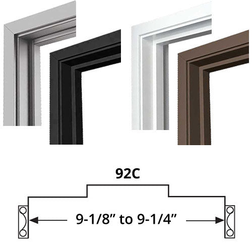 Timely 92C 345xASA Single Prefinished Steel Door Frame, 7'0