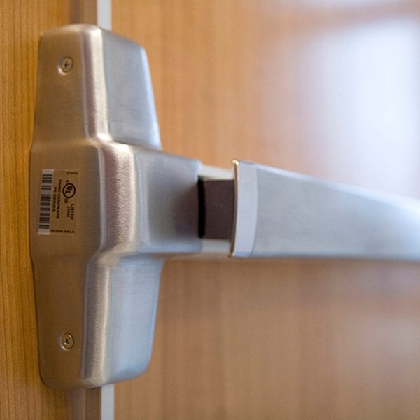 Von Duprin 9827EO/9827EO-F Surface Vertical Rod Exit Device