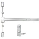 A2260V x NESC2200 Surface Vertical Rod Exit Device with Escutcheon Entrance Lever Trim