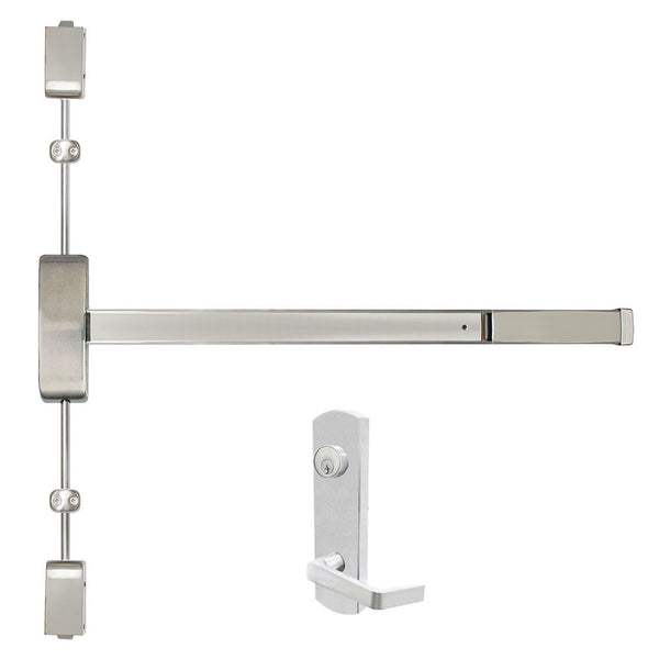 Cal-Royal A9860V x NESC9800 SVR Exit Device with Lever Trim