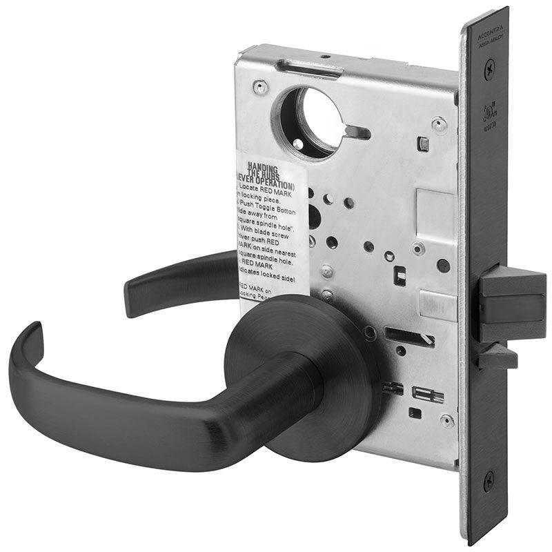 Accentra PBR 8822FL Dormitory Mortise Lock with Pacific Beach Lever