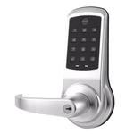 PB-NTB613-NR nexTouch Push Button Keypad Cylindrical Lock, Pacific Beach Lever