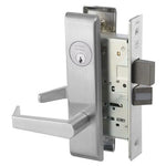 AUCN 8860FL Room Door (Entrance or Storeroom) Mortise Lock with Augusta Lever, CN Escutcheon