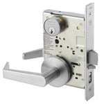 AUR 8807FL Entry Mortise Lock with Augusta Lever, Standard Rose