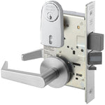 AUR 8827FL Hotel/Motel Mortise Lock with Augusta Lever, Standard Rose