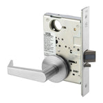 AUR 8828FL Exit or Communicating Mortise Lock, Augusta Lever, Standard Rose