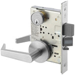 AUR 8847FL Apartment Corridor/Entry Mortise Lock with Augusta Lever, Standard Rose