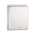 B-29744 Automatic Semi-Recessed Roll Towel Dispenser with Intuitive LED Light