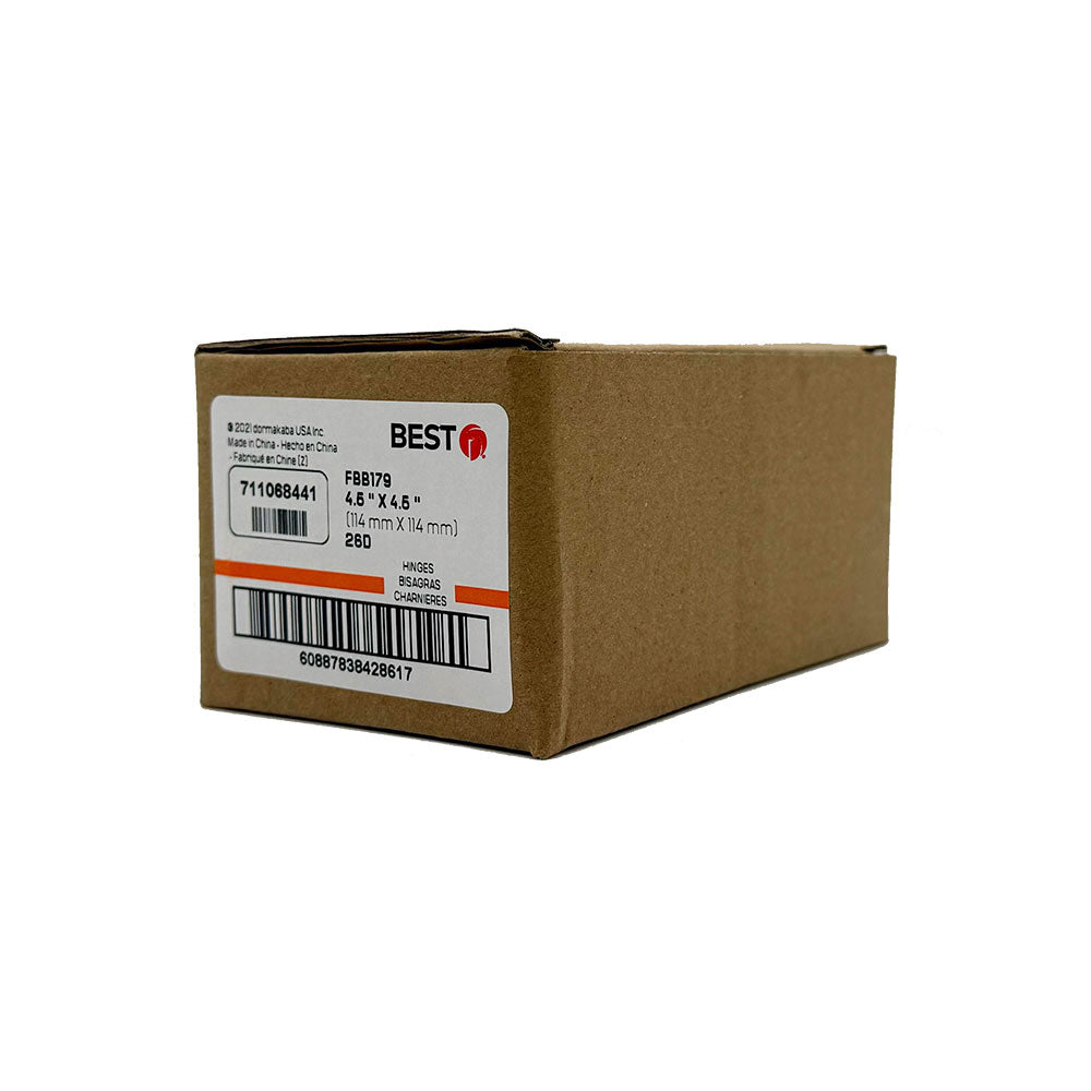 Best (Formerly Stanley) FBB179 4.5 x 4.5 Five Knuckle Ball Bearing