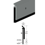 BTN-112 Door Sweep with Neoprene Seal