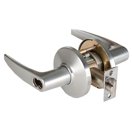 Best 9K37D-16-D-S3 Storeroom Cylindrical Lock, 16 Lever, D Rose