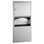 B-369 Recessed Paper Towel Dispenser and Waste Receptacle