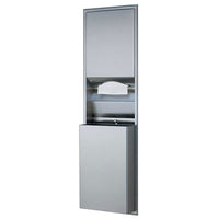 Bobrick-B-3944-Recessed-Convertible-Paper-Towel-Dispenser-Waste-Receptacle