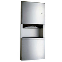 Bobrick-B-4369-Recessed-Paper-Towel-Dispenser-Waste-Receptacle-with-TowelMate-and-LinerMate