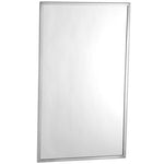 B-165 2448: 24″ W x 48″ H Channel Frame Mirror