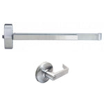 A9800 x ENT00L Panic Rim Exit Device with Key-in-Lever Entrance Trim