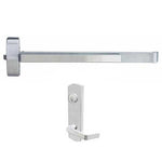 A9800 x NESC9800 Panic Rim Exit Device with Escutcheon Entrance Lever Trim