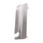 CLP-106 Latch Protector for Outswinging Doors - 2-1/8" x 6" - Satin Stainless Steel