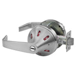 CLX3330-NVSL Extra Heavy Duty Privacy/Bedroom/Bathroom Visual Status Lever Lock with Indicator