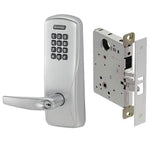 CO-100-MS-70-KP-ATH Electronic Mortise Lock with Keypad, Storeroom Function, Athens Lever