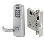 CO-100-MS-70-KP-SPA Electronic Mortise Lock with Keypad, Storeroom Function, Sparta Lever