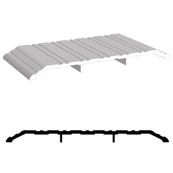 Cal-Royal CR2767 Aluminum Saddle Threshold – 7″ W x 1/2″ H