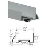 DSR-410 Door Bottom Shoe with Rain Drip