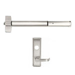 ED5200 x N957ET Panic Rim Exit Device with Nightlatch Lever Trim