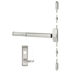 ED5400 x N955ET Surface Vertical Rod Exit Device with Keyed Lever Trim
