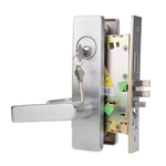 DXML Series Mortise Lock with SE Escutcheon Lever Trim