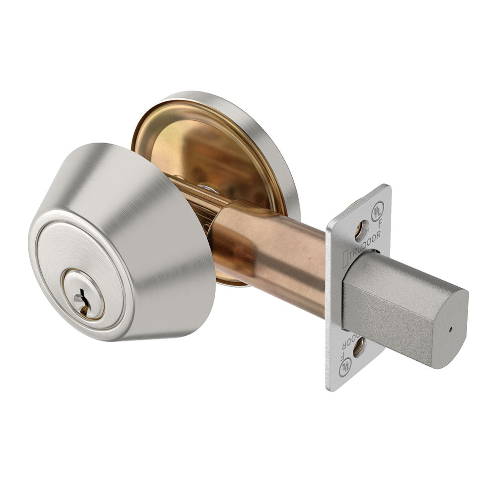 Trudoor DL1 Heavy-Duty Grade-1 Single Cylinder Deadbolt Lock