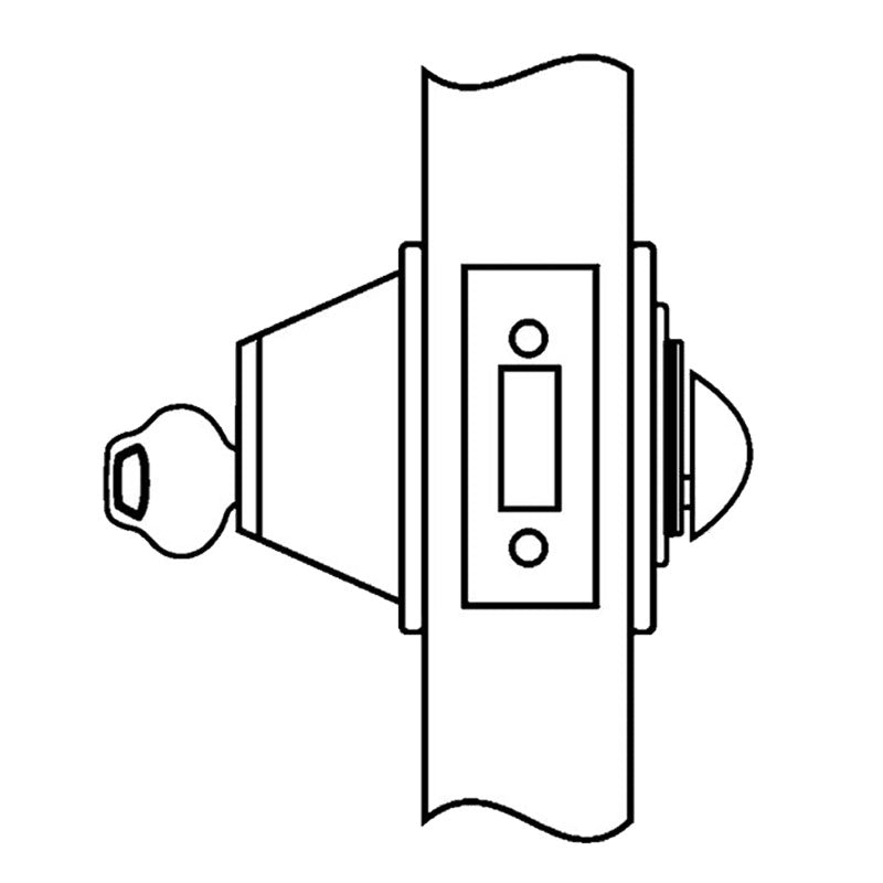 Corbin Russwin DL3013 Grade-2 Single Cylinder Deadbolt