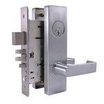 M Series Mortise Lock with FE Escutcheon Lever Trim
