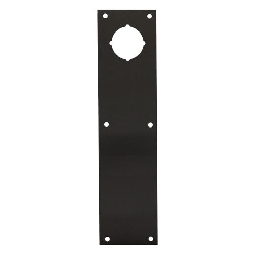 Joページ Don-Jo CFK71 Push Plate with Deadbolt Hole – 4″ x 16″ x .050″