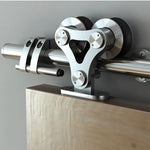 PREMSLIDE-WD-T2 Premium Sliding Barn Door Hardware for Wood Doors