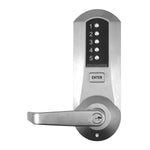 Simplex 5041 Mechanical Pushbutton Entry/Passage Lever Lock with Key Override
