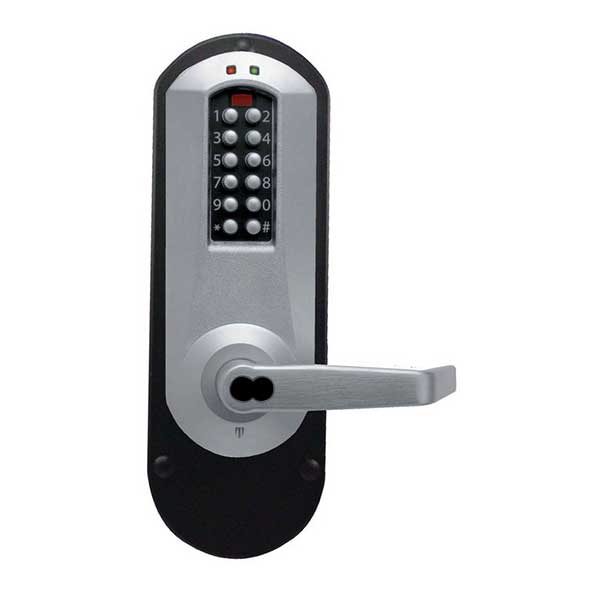 Dormakaba E-Plex E5010 Electronic Push Button Exit Device Lever Trim