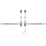 EDFV701 LBR Fire-Rated Surface Vertical Rod Exit Device Set