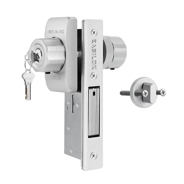 EASILOK SM1850-SC Twist-to-Lock Storefront Deadbolt Lock with Key