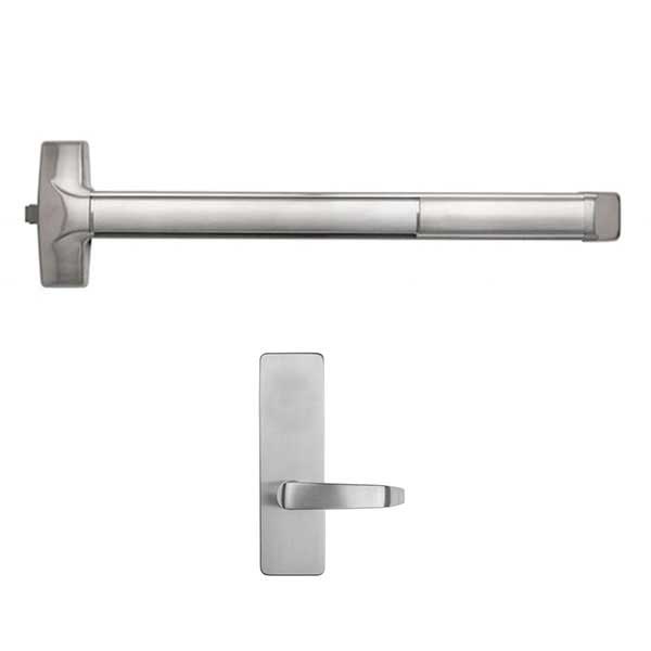 Detex 1014D Advantex Rim Exit Device with Escutcheon Lever Trim