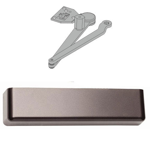 Falcon SC81A DSHO Door Closer with Deadstop Hold Open Parallel Arm