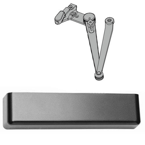 Falcon SC81A SSHO Door Closer with Spring-n-Stop Arm with Hold-Open