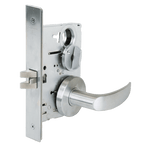 MA321 AG Privacy Mortise Lock with No Entry Lockout, Avalon Lever, Gala Rose