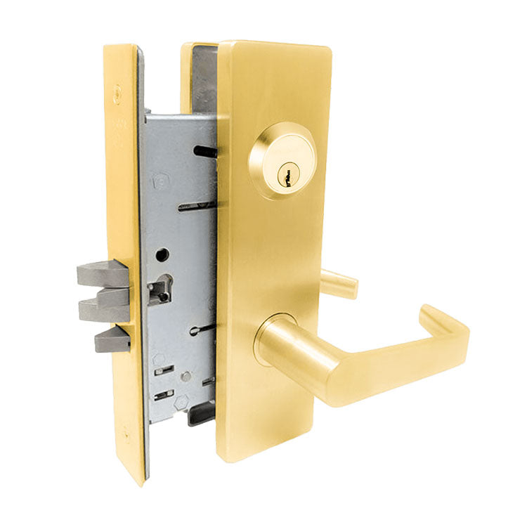 Falcon MA441 DN Classroom Security Mortise Lock, Dane Napa Lever,