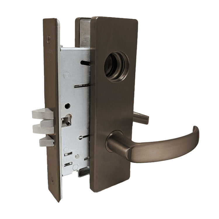 Falcon MA561 QN Classroom Mortise Lock, Quantum Napa Lever