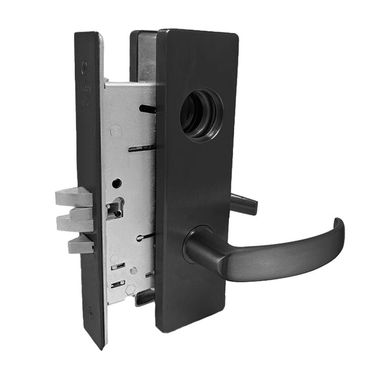 Falcon MA521 QN Entry/Office Mortise Lock, Quantum Napa Lever