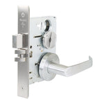 MA451 DG Hotel Guest Mortise Lock, Dane Lever, Gala Rose