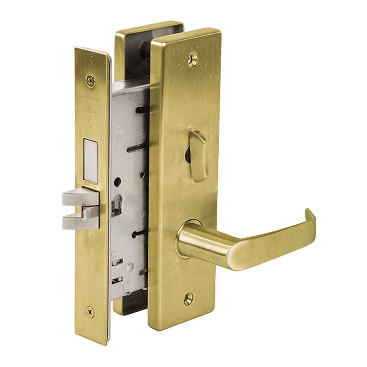 Falcon MA321 DG Privacy Mortise Lock with No Entry Lockout, Dane Napa