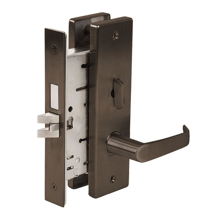 Falcon MA531 Apartment Corridor Mortise Lock, Dane Napa Lever